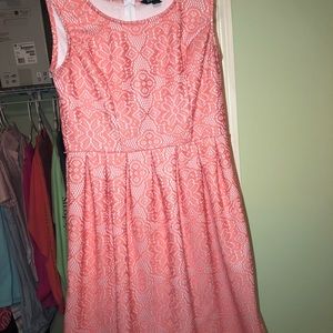 George peach colored summer dress
